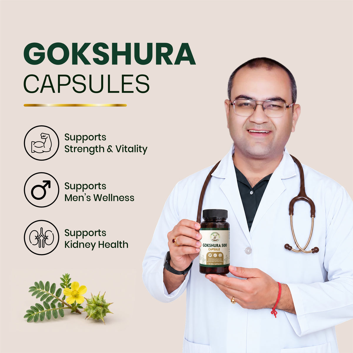 Gokshura 500 Capsule