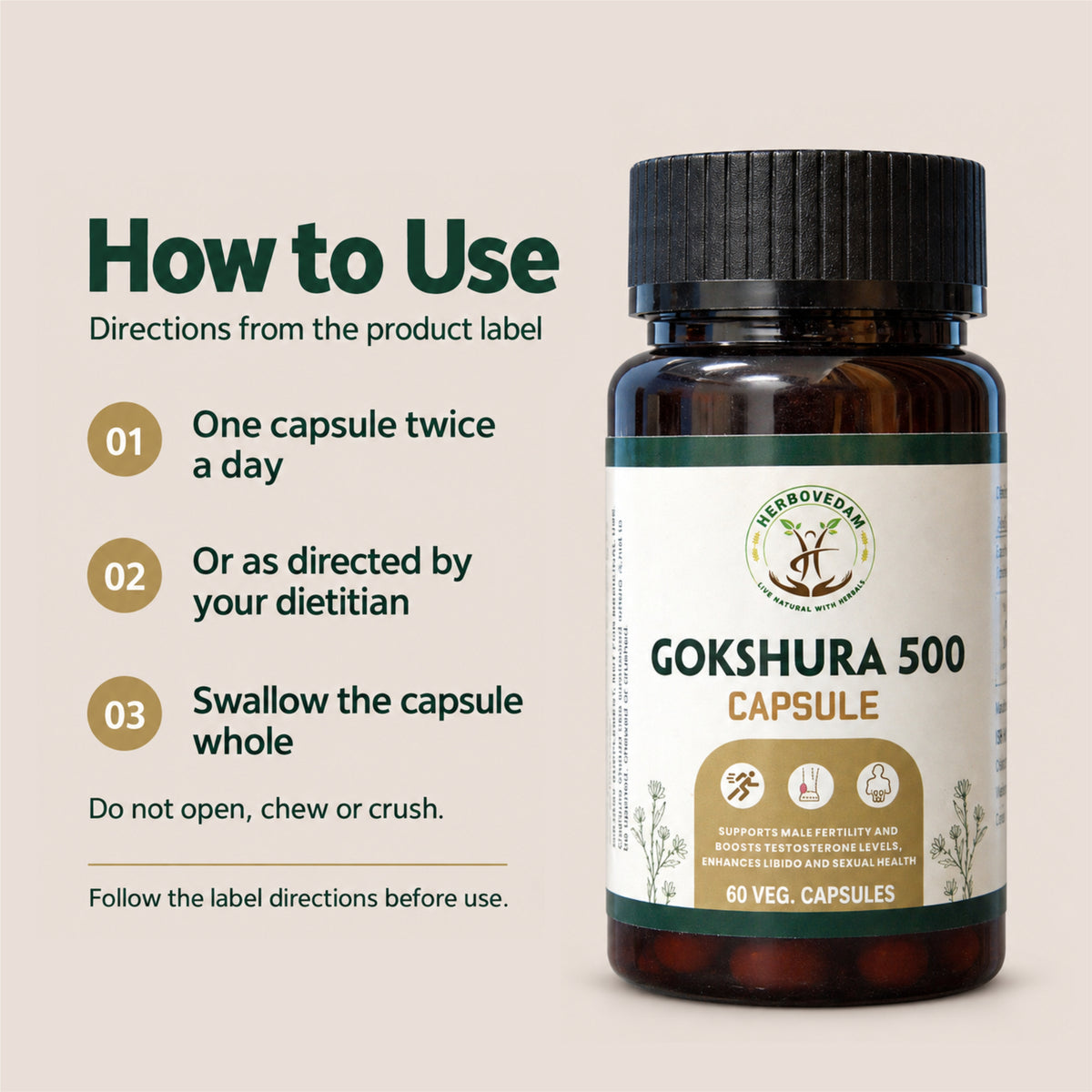 Gokshura 500 Capsule