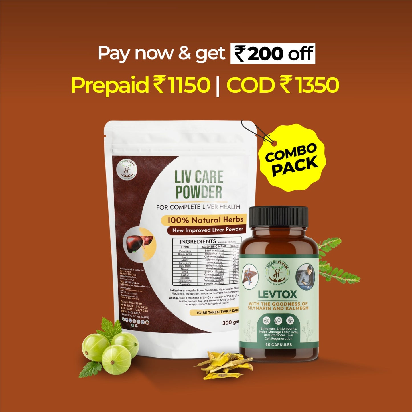 Dr Handa’s Ayurveda Liver Care & Detox Kit