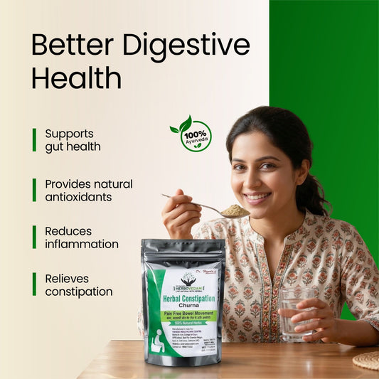 Herbal Constipation Wellness Formula – Ayurvedic Digestive Support Supplement