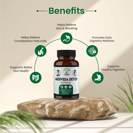 Mediveda Detox Capsule – Ayurvedic Wellness Support