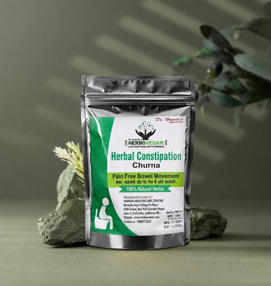 Herbal Constipation Wellness Formula – Ayurvedic Digestive Support Supplement